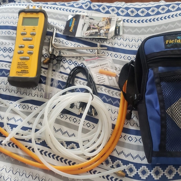 fieldpiece Other Fieldpiece Sdmn6 Dual Port Manometer And Pressure Switch Test Complete Kit